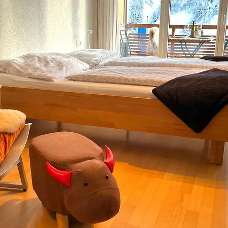 Sonniges Bergblick-appartement 公寓 达米尔斯